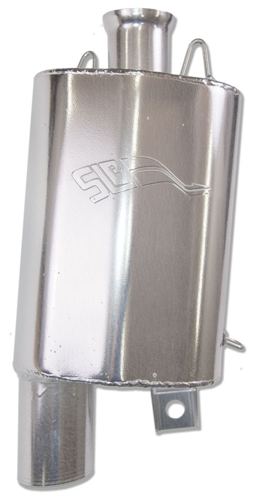 2018-21 M8000, HCR, XF 8000, ZR 8000 and 2020-21 Riot/Riot X Lightweight Silencer -Polished Ceramic (Part #09-323)