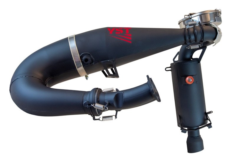 SLP Single Pipe with Competition PicNic'R Silencer for Polaris 9R Matryx 