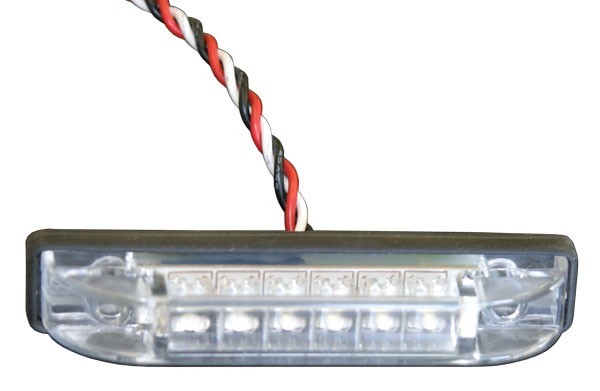 5/8" x 3 1/4" LED Light with Clear Lens