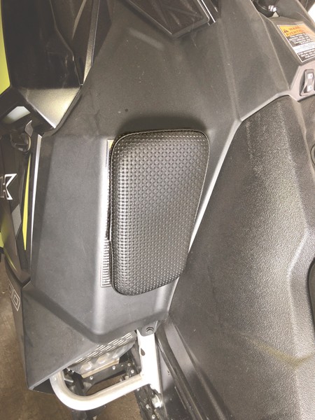 2015 Polaris AXYS Chassis Knee Pads RMK ASSAULT by PDP GREEN