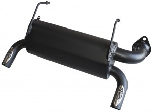 Performance Muffler for 2018-20 Polaris RZR XP 1000-Black (Part #09-120B)