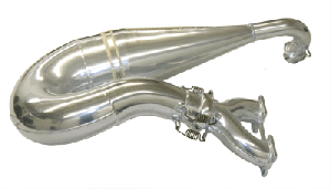 Single Pipe & Y-Pipe for use with the OEM Silencer for 2007-09 Arctic Cat F8 