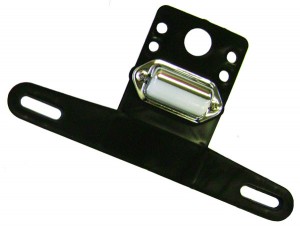 Optional License Plate Bracket with Light